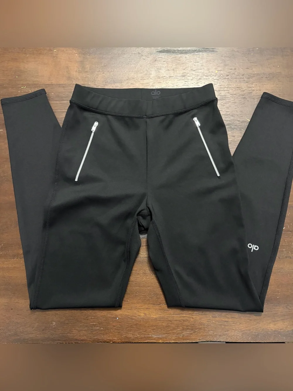 Alo Yoga Women's High-Waist Thrill Seeker Legging Black Size Small